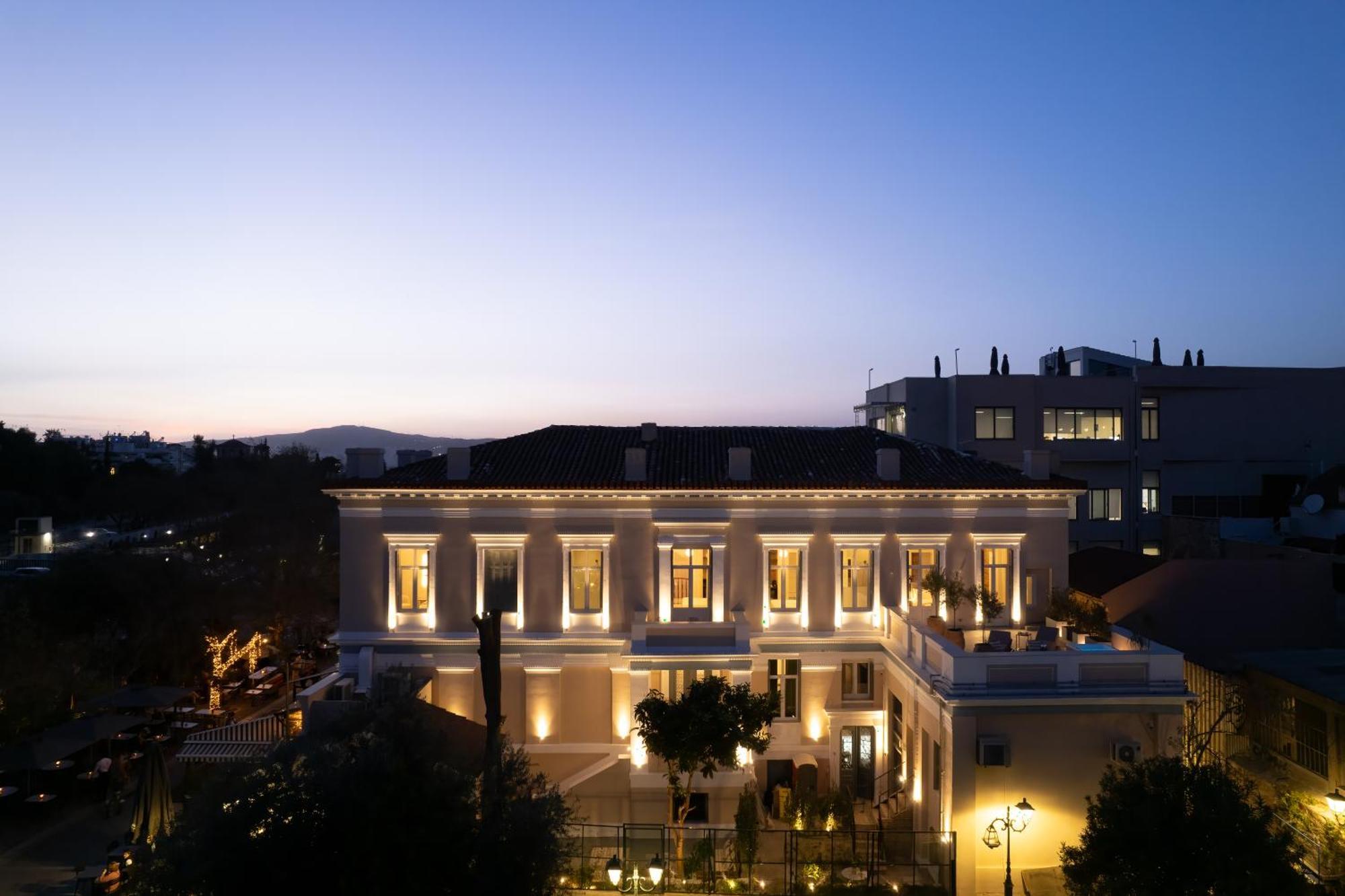 La Divina Aparthotel Athene Buitenkant foto