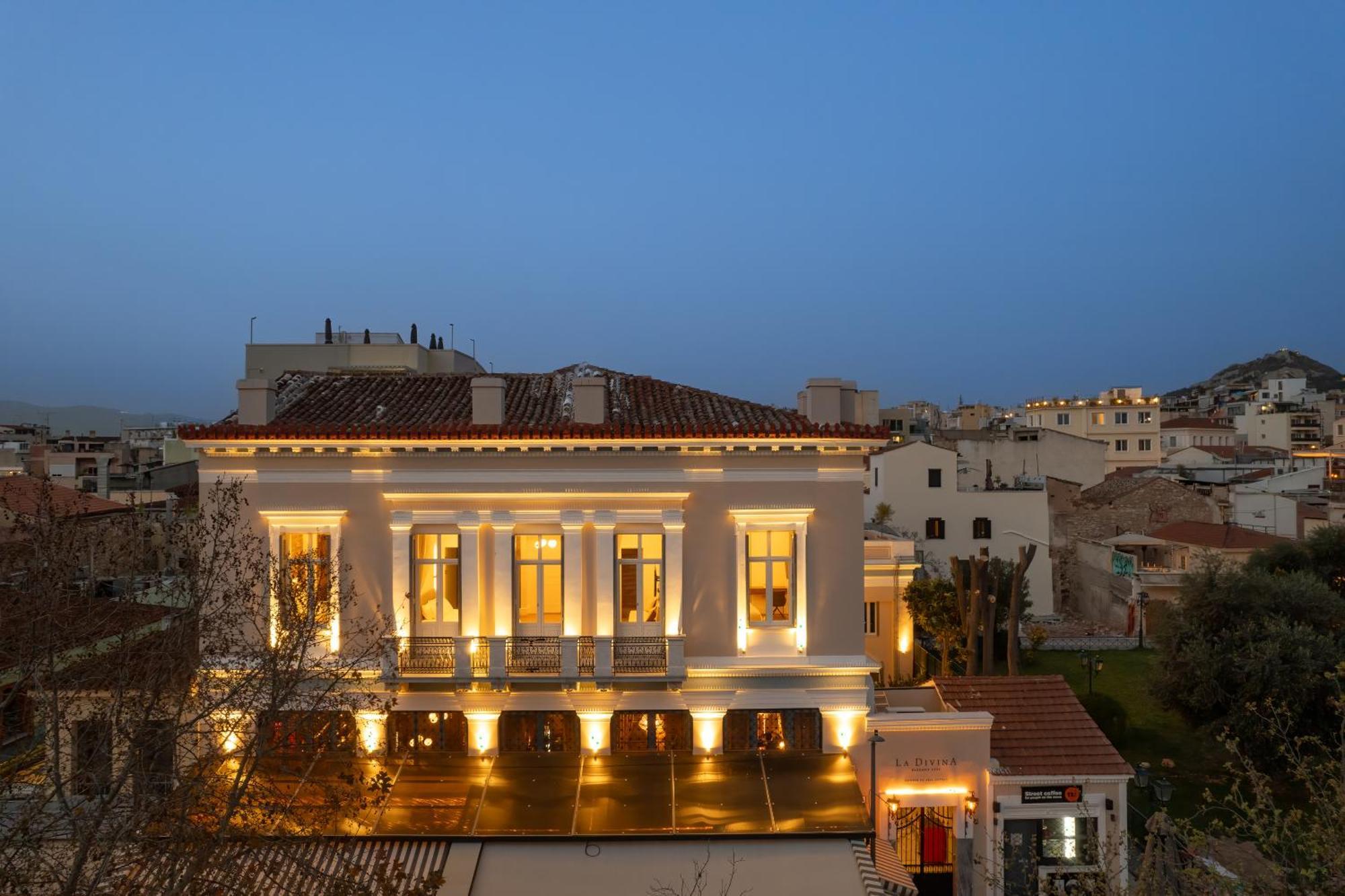 La Divina Aparthotel Athene Buitenkant foto