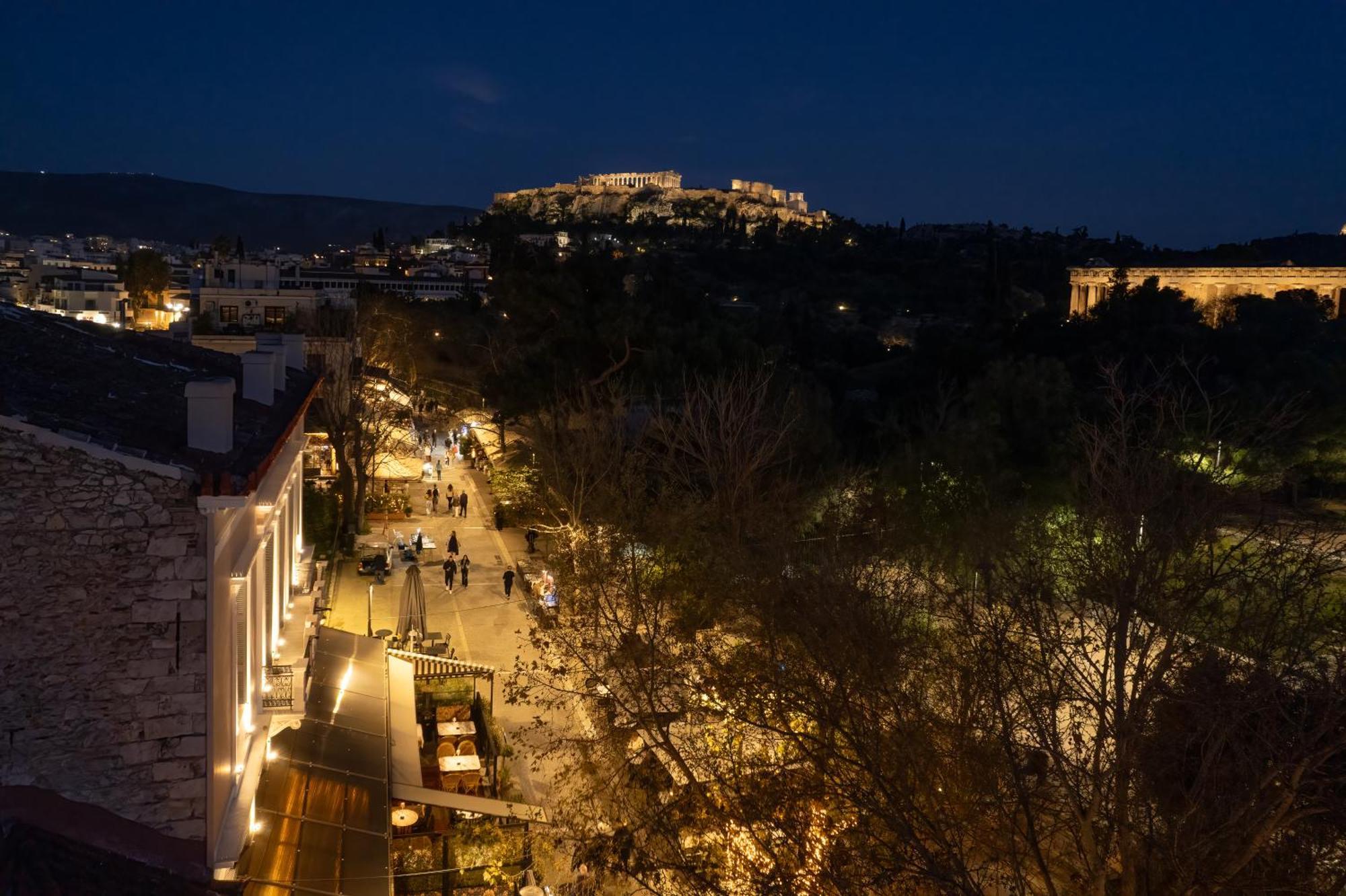 La Divina Aparthotel Athene Buitenkant foto