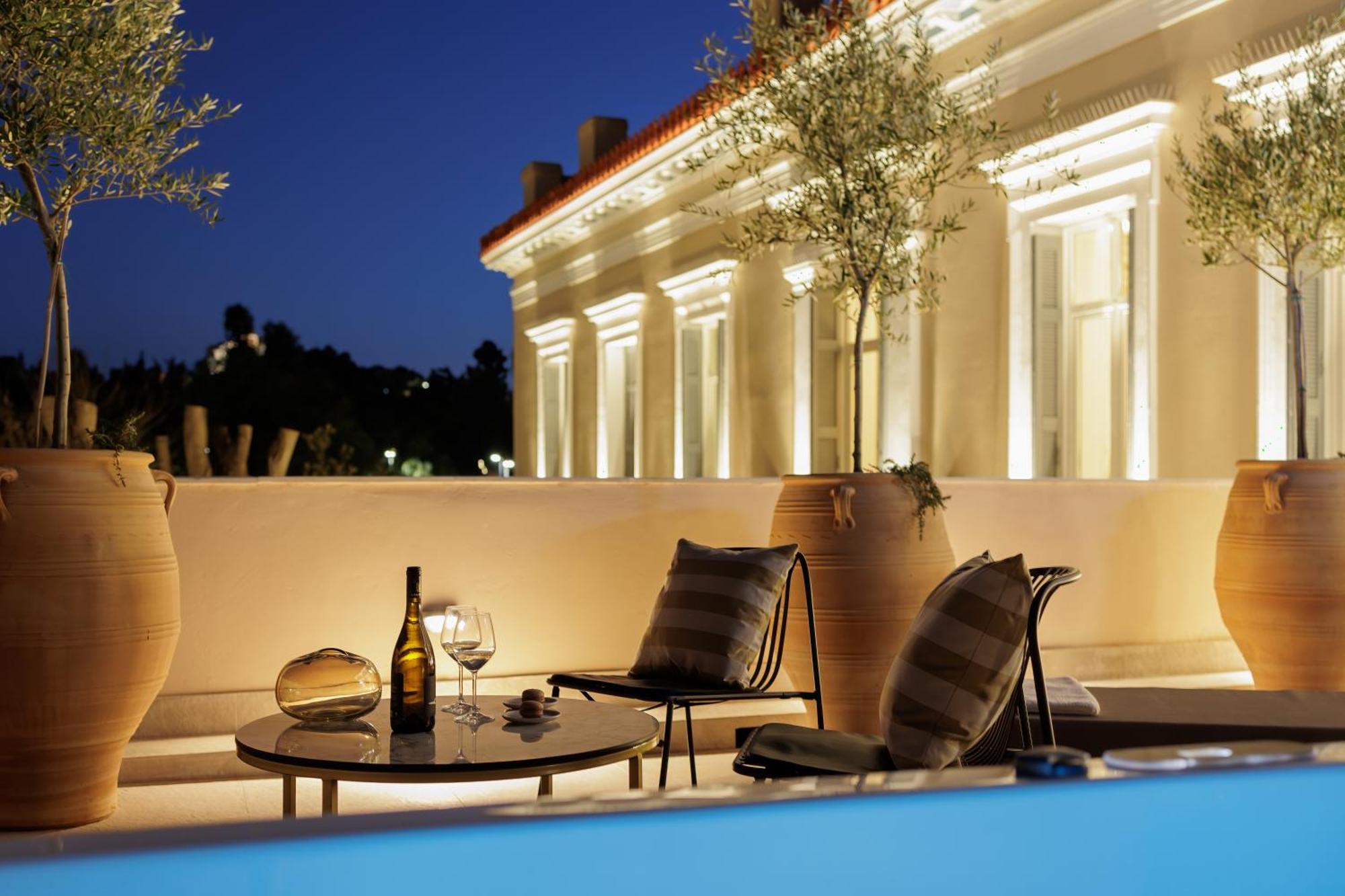La Divina Aparthotel Athene Buitenkant foto