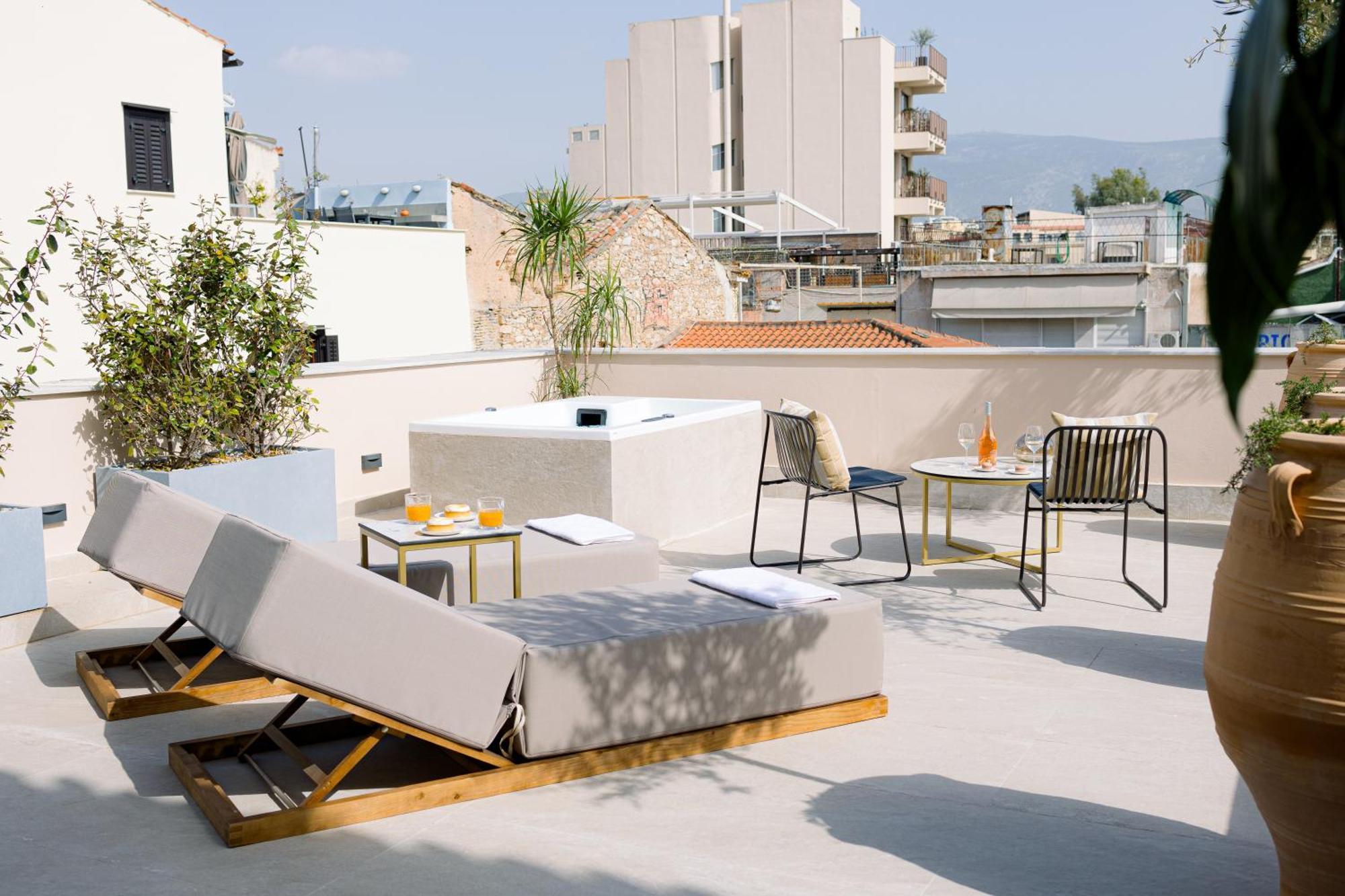 La Divina Aparthotel Athene Buitenkant foto