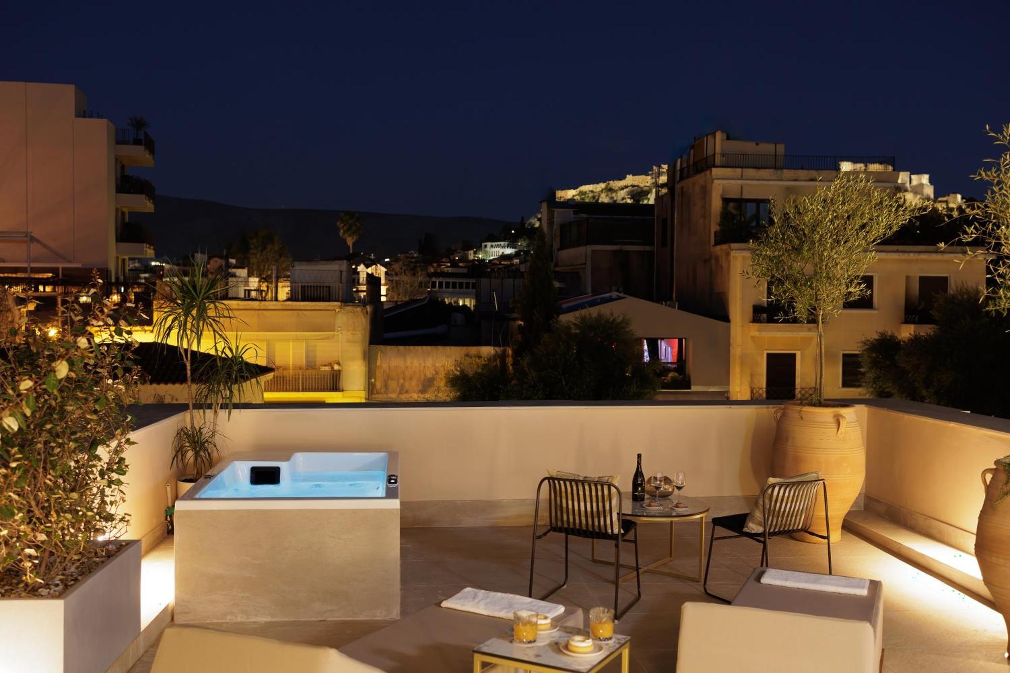 La Divina Aparthotel Athene Buitenkant foto