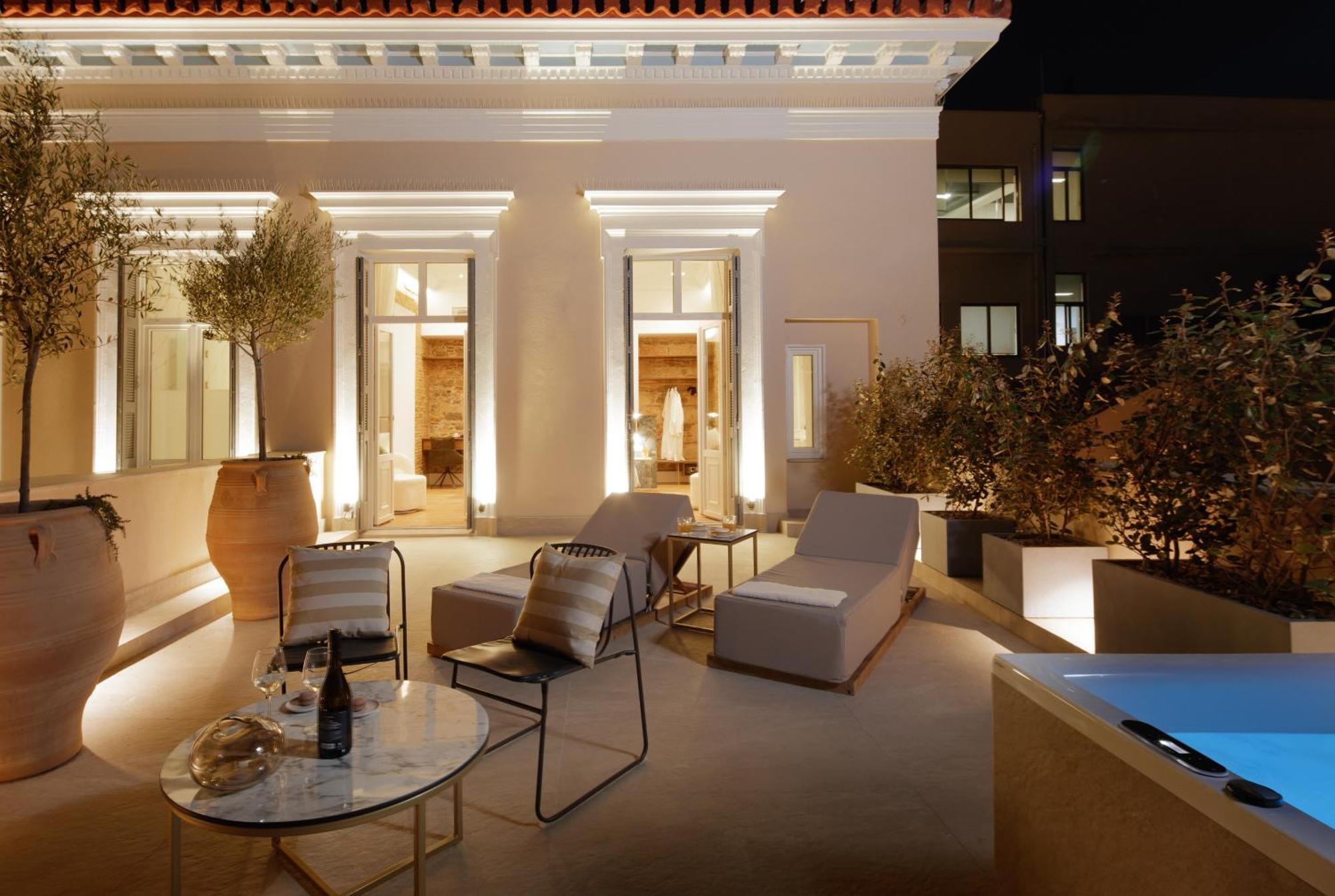 La Divina Aparthotel Athene Buitenkant foto