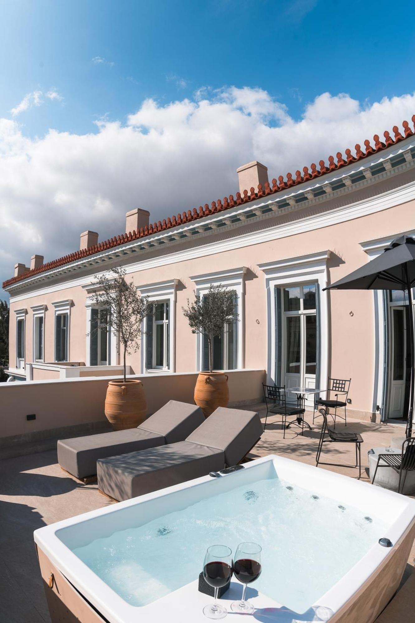 La Divina Aparthotel Athene Buitenkant foto