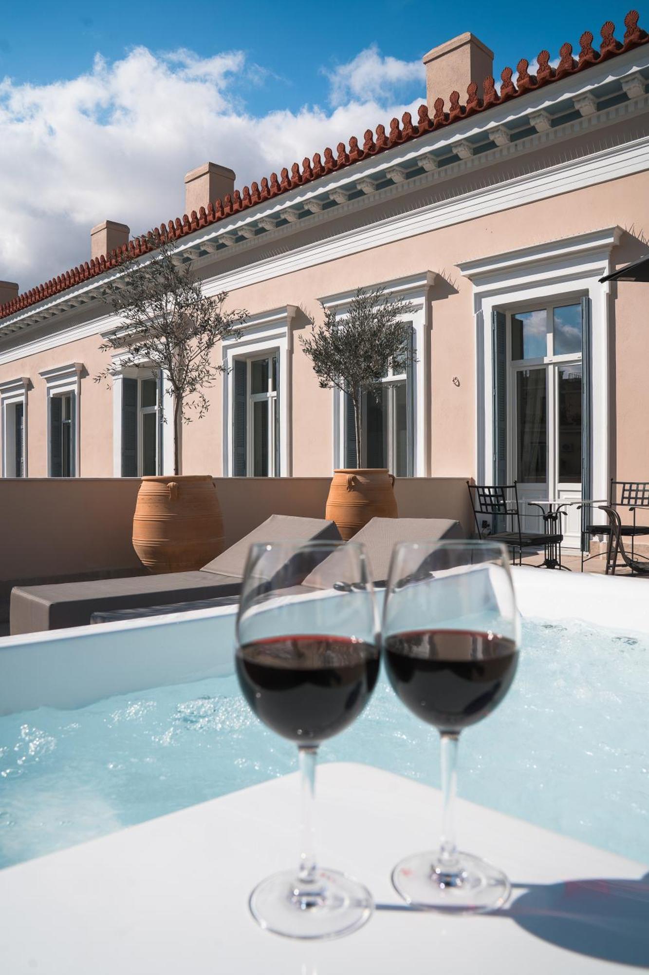 La Divina Aparthotel Athene Buitenkant foto